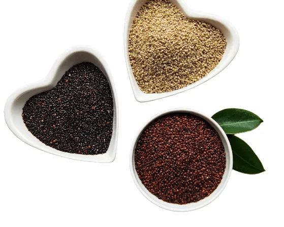 Quinoa White, Black,Red